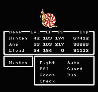 Screenshot Thumbnail 
          / Media File 1 for Earthbound (USA) (Proto) [Hack by Starmen.Net v1.0] (~EarthBound - Easy)